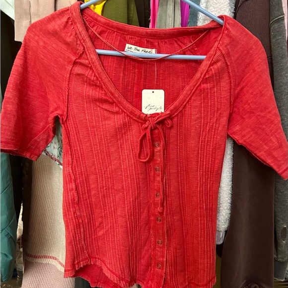 Free People We The Free Daisy Tee - Picture 5 of 6